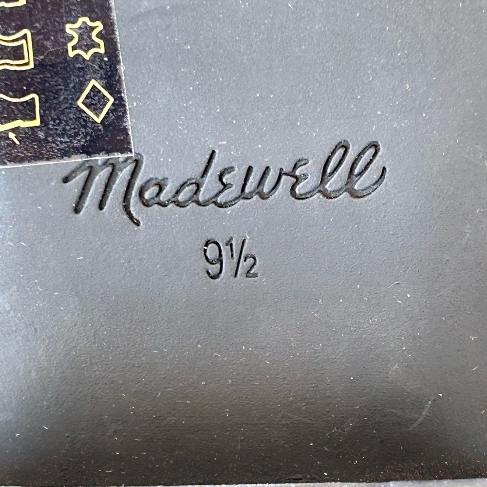 Madewell‎ Women’s The Hempstead Desert Boot Leather Lug Sole Size 9.5 - Picture 8 of 12